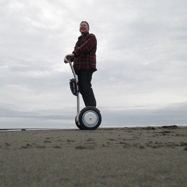 Airwheel, auto equilibrio eléctrico monociclo, scooter