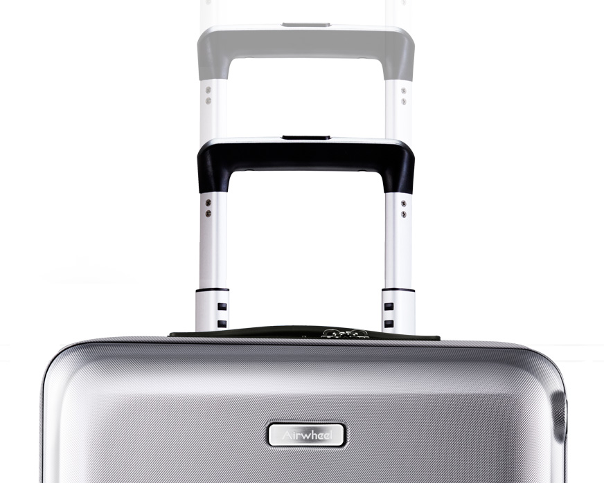 intelligent self-following suitcase