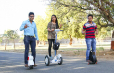 Airwheel scooter eléctrico de auto-equilibrio te libera de preocupaciones acerca de aparcamiento