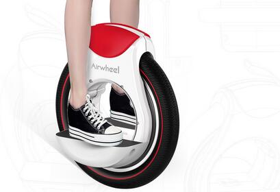 El aspecto fresco de Airwheel F3 monociclo eléctrico anular es el punto culminante más sobresaliente. 