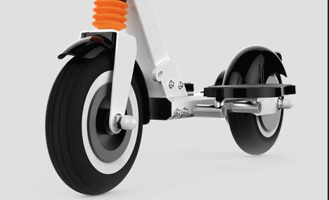 Es decir Airwheel Z3 auto-equilibrio scooter eléctrico de dos ruedas.
