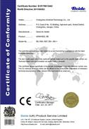 Airwheel R8 ROHS Certificate
