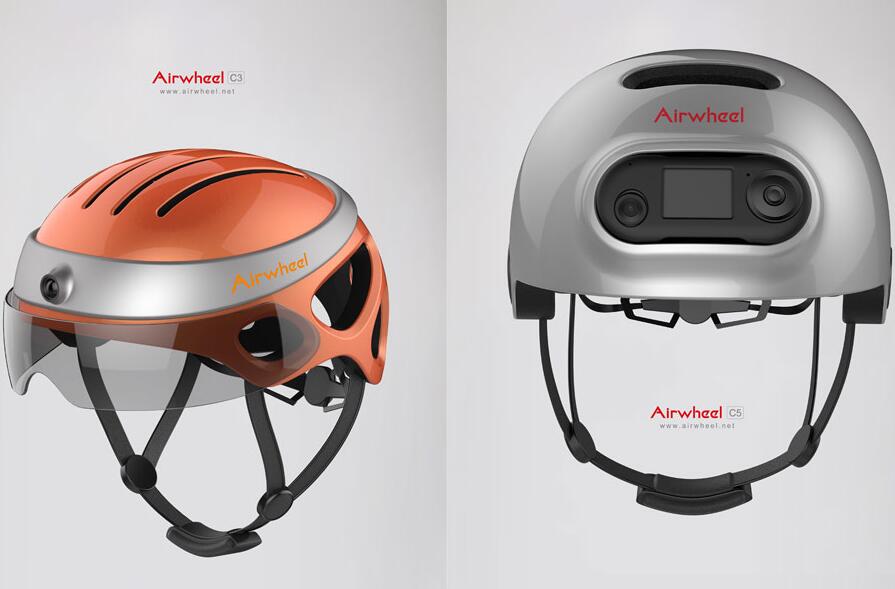 El casco Airwheel C5 está equipado con Bluetooth, cámara, sonido de alta definición y visualizador de LED.