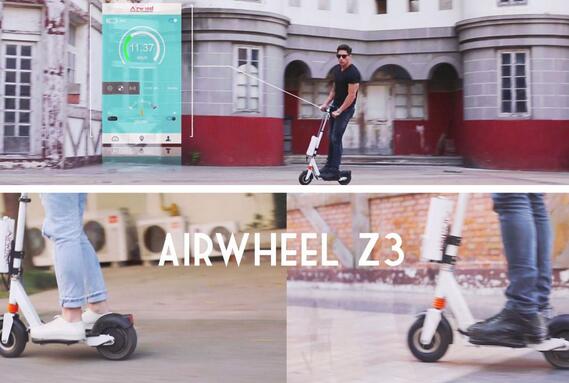 Airwheel Z3 inteligente scooter eléctrico facilita el proceso de compra.